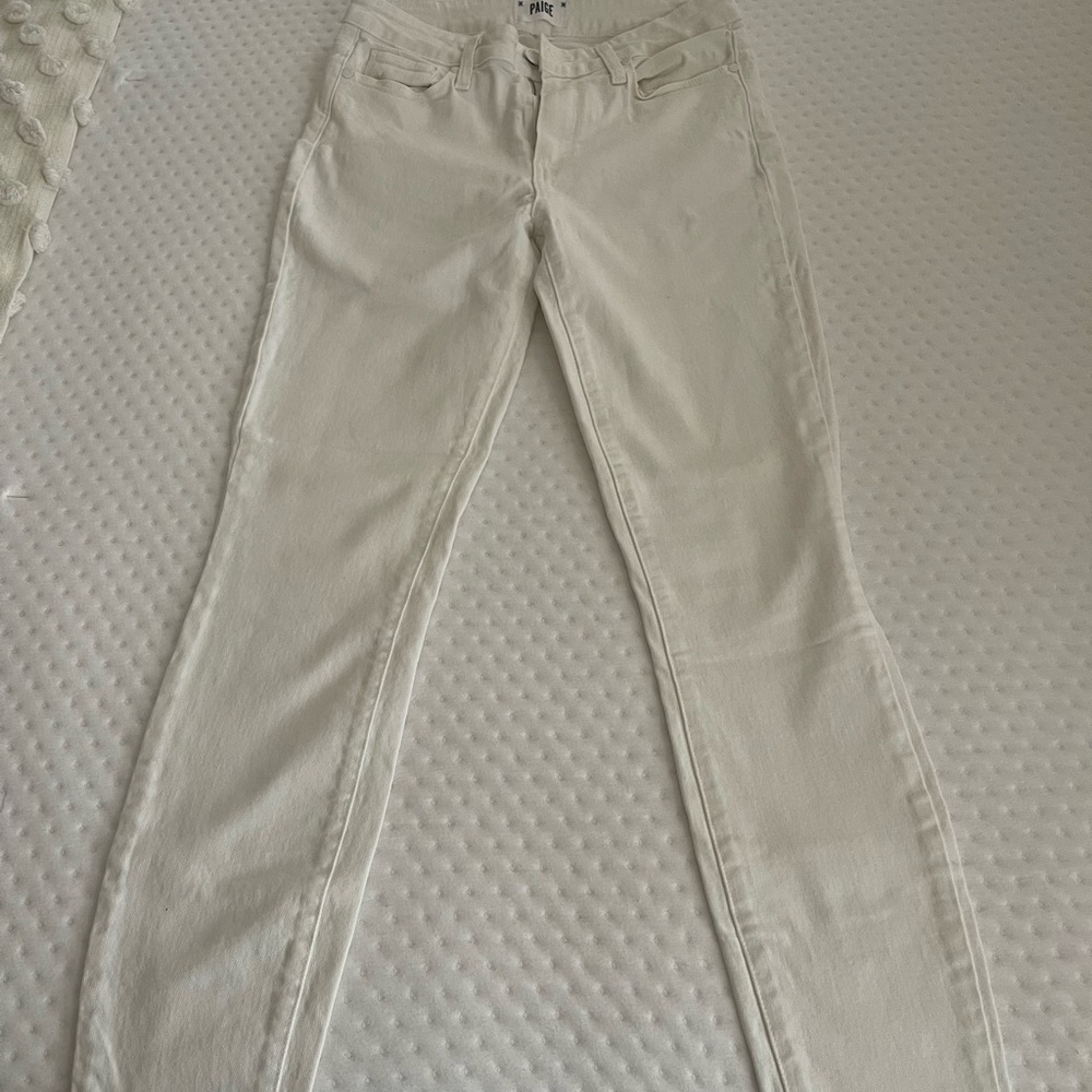 PAIGE denim white jeans size 27